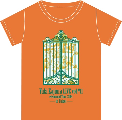 Canta Per Me Net A Yuki Kajiura Fansite Yuki Kajiura Live Vol 11 Coral Orange T Shirt